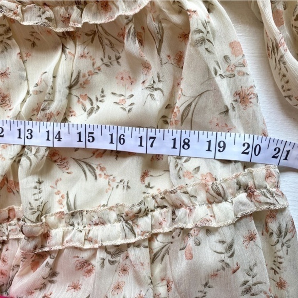Fashion Nova Summer Date Mini Dress - Ivory/Combo NWT - Picture 11 of 16